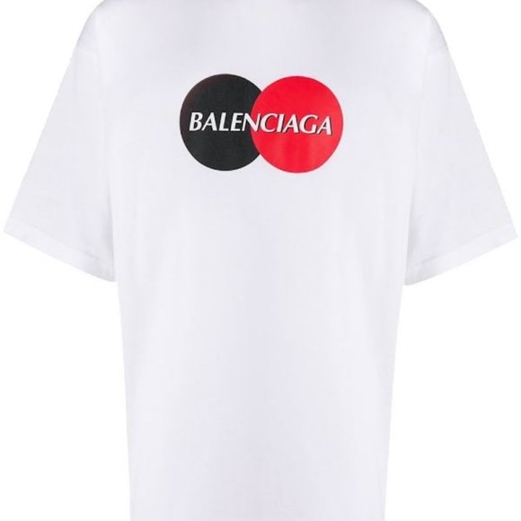 Balenciaga Unisex Oversized Uniform logo T shirt - Picture 6 of 9